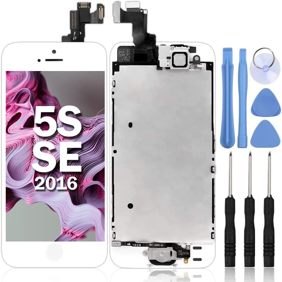 iPhone 5S / SE LCD Screen Replacement with Home Button & Front Camera Parts