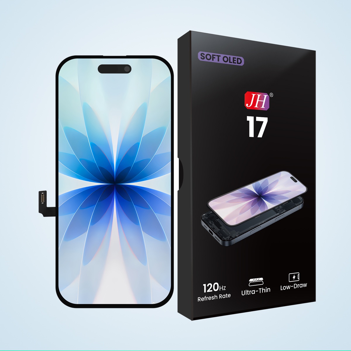 iPhone 17 Soft OLED Screen