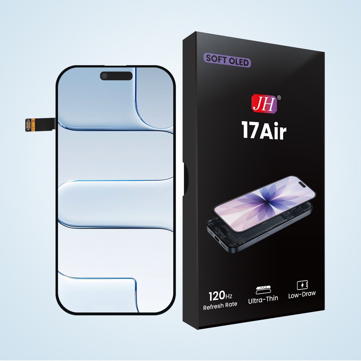 iPhone 17air Soft OLED Screen