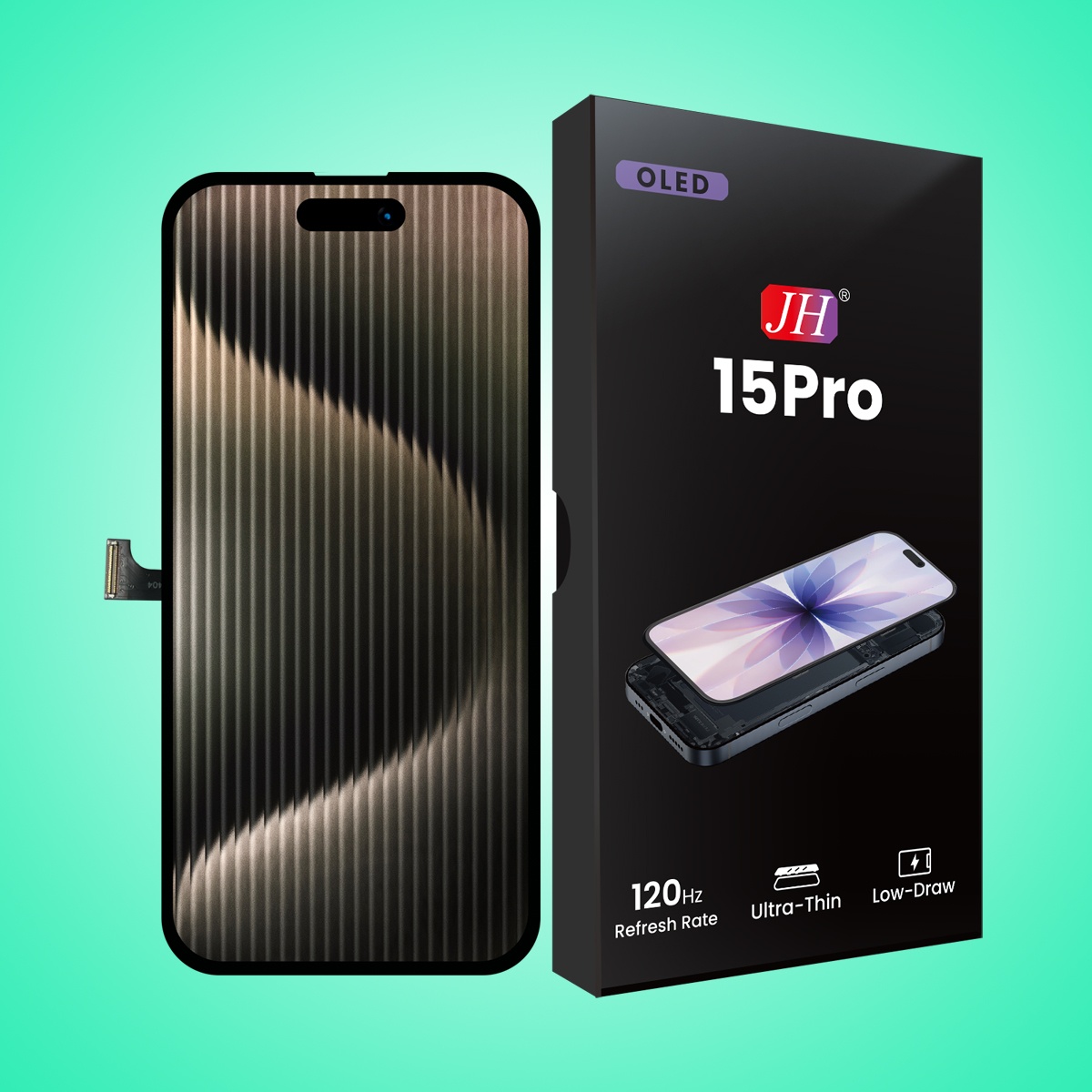 iPhone 15pro Hard OLED Screen