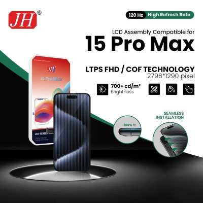 iPhone 15 Pro Max iPhone screen manufacturer JH iPhone Screens Supplier