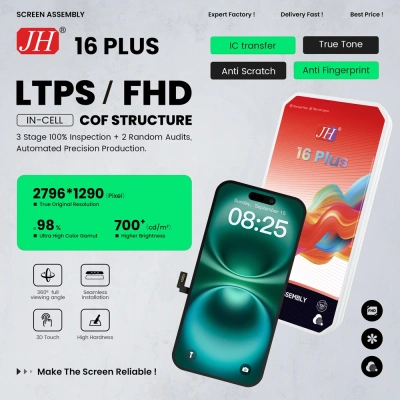 iPhone 16 plus iPhone iPhone screen manufacturer  JH iPhone Screens Supplier
