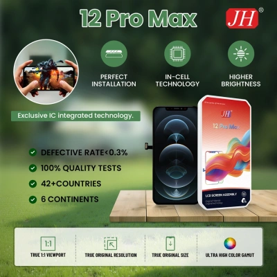 iPhone 12 Pro Max iPhone screen manufacturer JH iPhone Screens Supplier