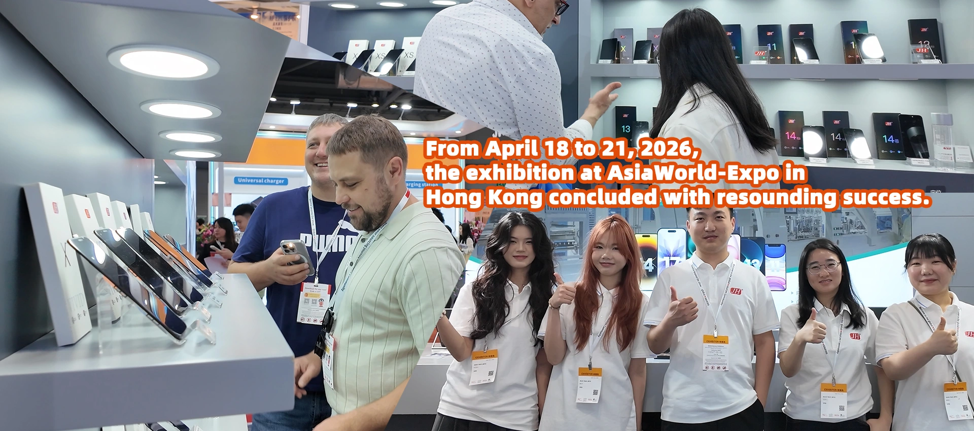 From April 18 to 21, 2026,  the exhibition at AsiaWorld-Expo in Hong Kong concluded with resounding success.