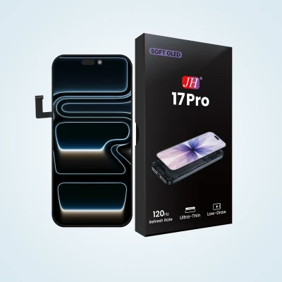 iPhone 17 pro soft OLED screen replacement、original quality iPhone 17 pro soft display
