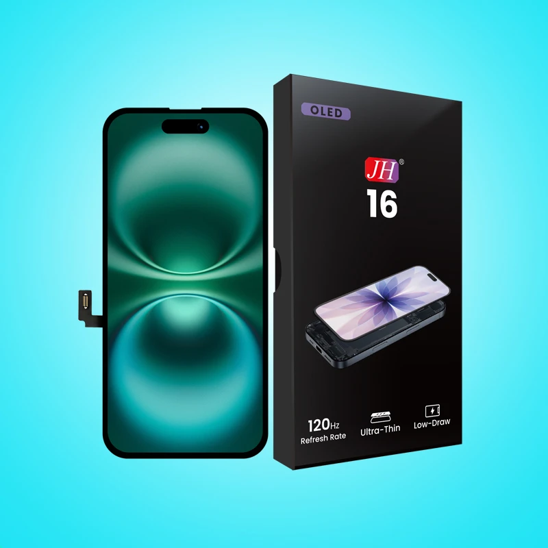 iPhone 16  Hard OLED screen replacement、original quality iPhone 16 Hard display