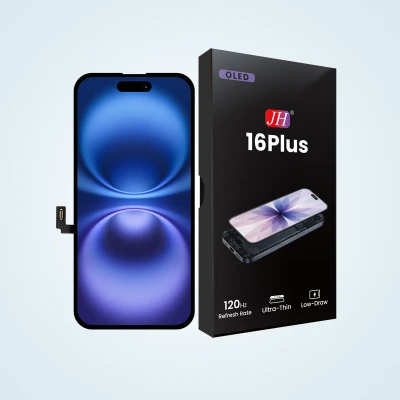 iPhone 16 PLUS Hard OLED screen replacement、original quality iPhone 16 PLUS Hard display