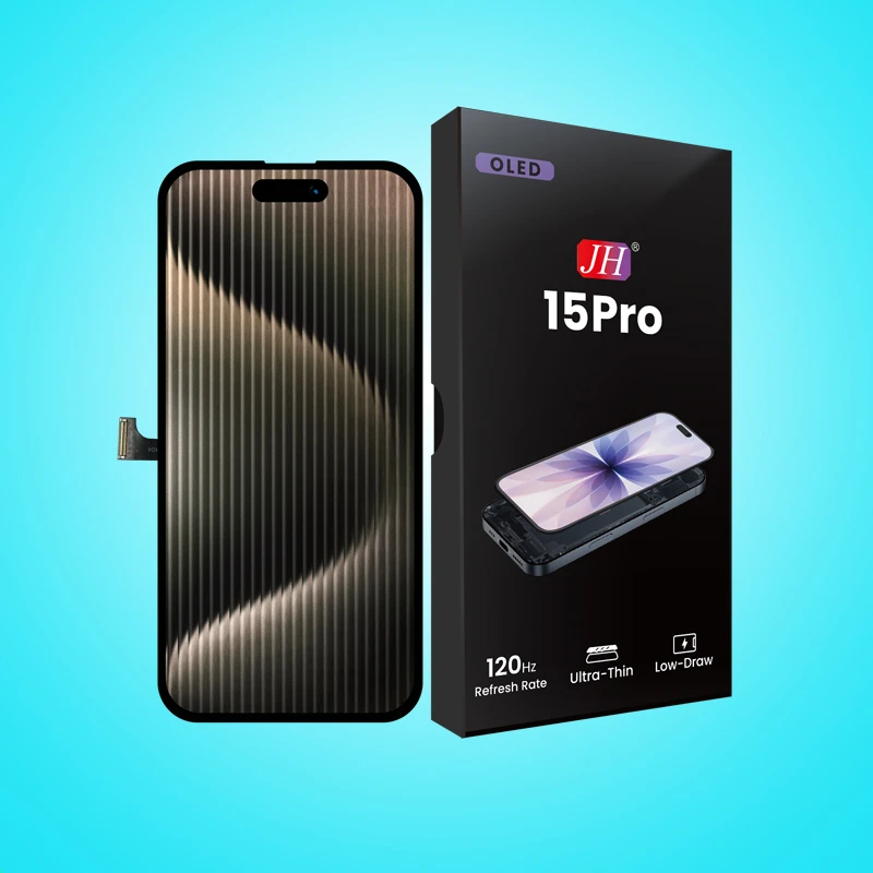 iPhone 15 Pro Max OLED screen replacement、original quality iPhone 15 Pro Max display